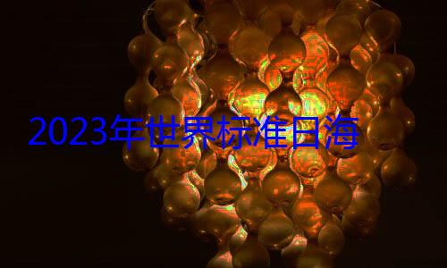 海报世界标准日2023年